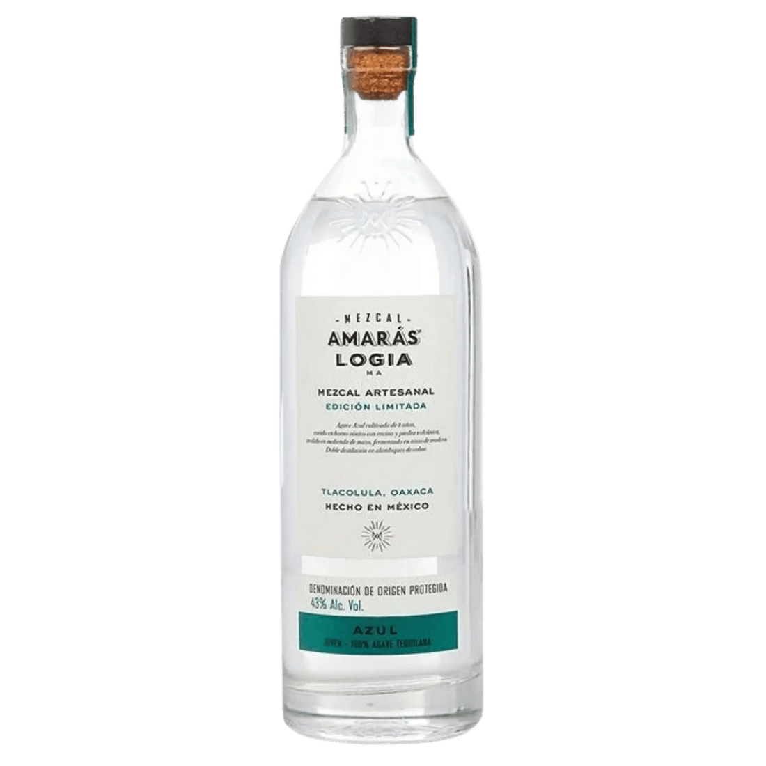 Amaras Logia Azul Joven Mezcal Artesanal 700ml - Liquor On Broadway