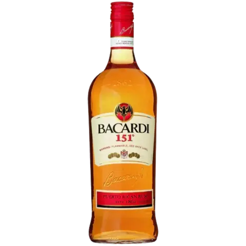 Bacardi 151 Puerto Rican Rum - Liquor On Broadway