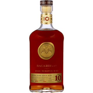 Bacardi Gran Reserva Diez 10 Year Old Rum 750ml - Liquor On Broadway