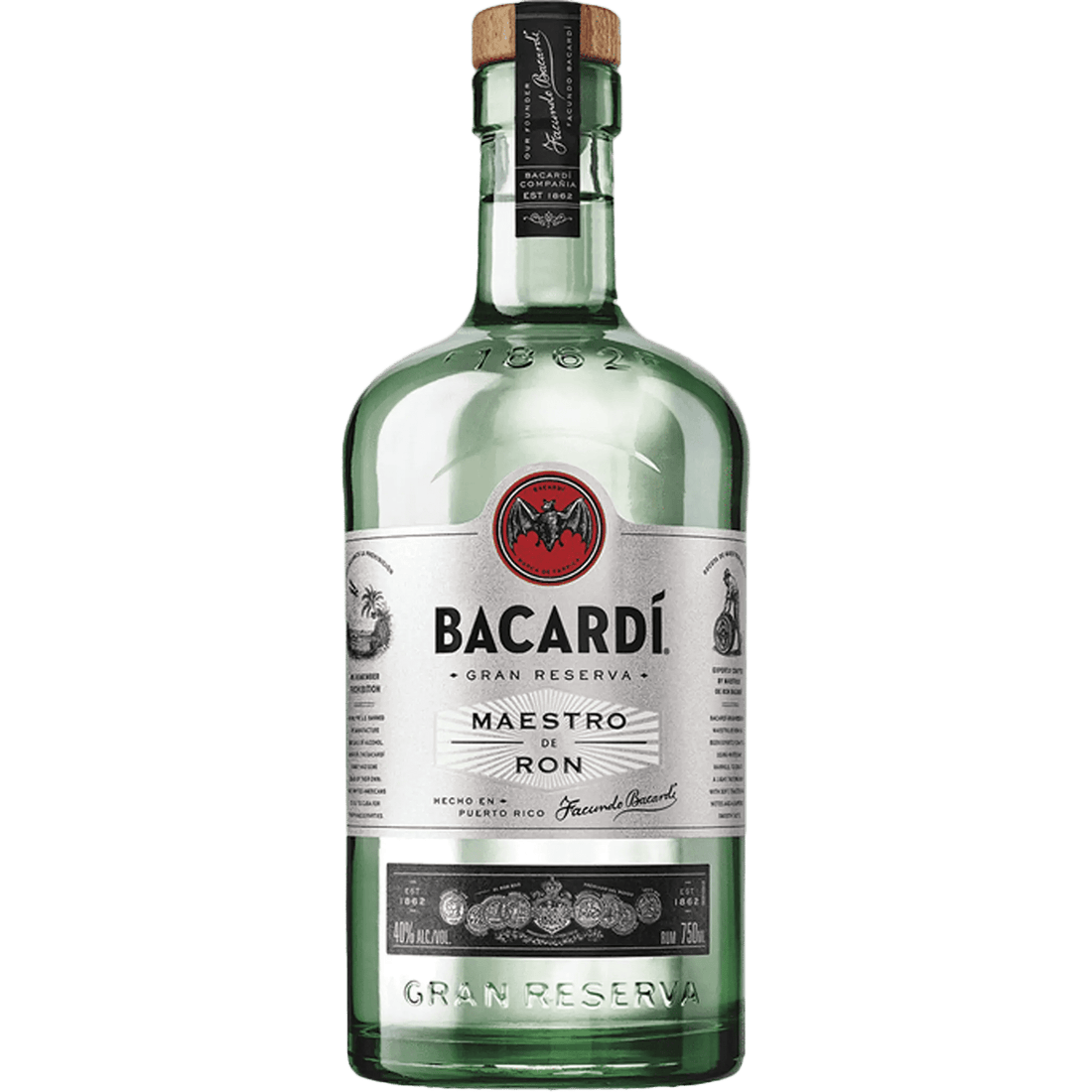 Bacardi Gran Reserva Maestro de Ron Rum 750ml - Liquor On Broadway