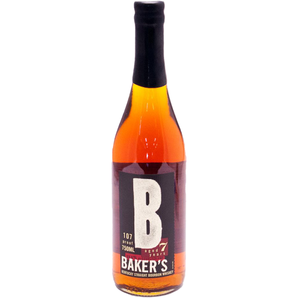 Baker's Single Barrel 7 Year Bourbon- Old Bottle