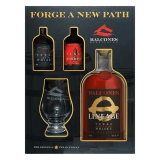 Balcones Lineage Texas Single Malt Whisky Forge A New Path Gift Set 750ml - Liquor On Broadway