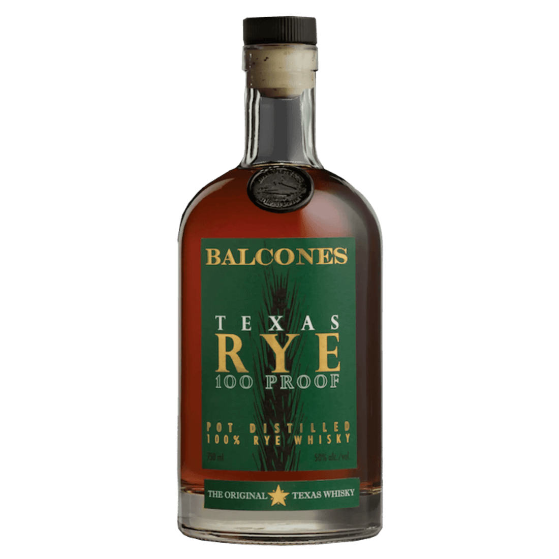 Balcones Texas Rye 100 Proof 100% Rye Whisky 750ml - Liquor On Broadway