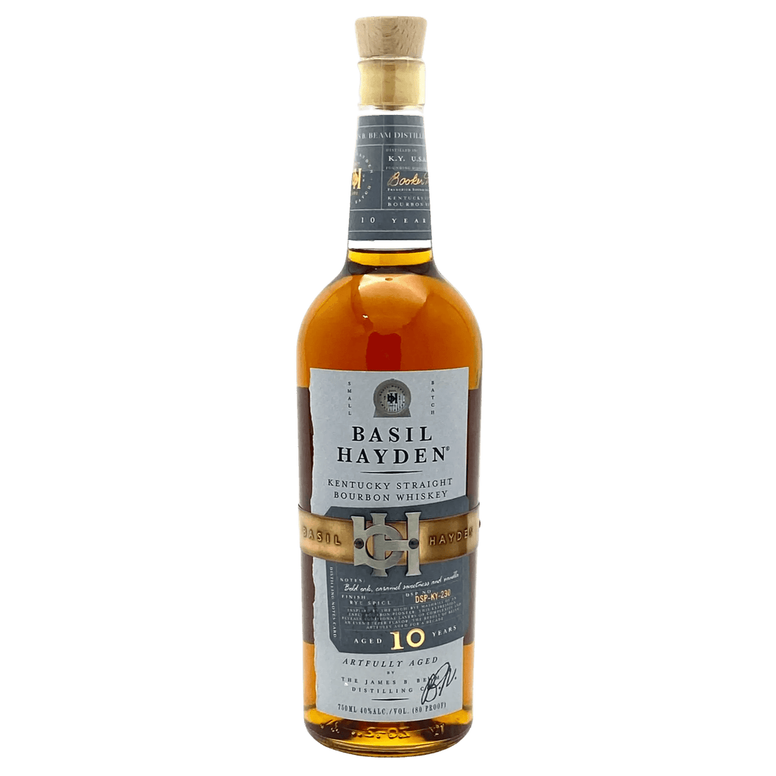 Basil Hayden 10 Year Kentucky Straight Bourbon Whiskey 750ml - Liquor On Broadway
