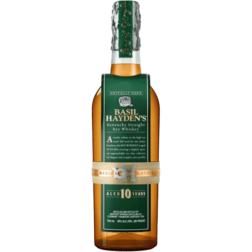 Basil Hayden's 10 Year Kentucky Straight Rye Whiskey 750ml - Liquor On Broadway