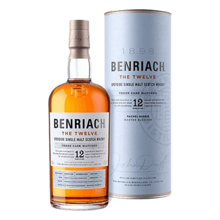 BenRiach The Twelve Three Cask Matured Speyside Single Malt Scotch Whisky 750ml - Liquor On Broadway