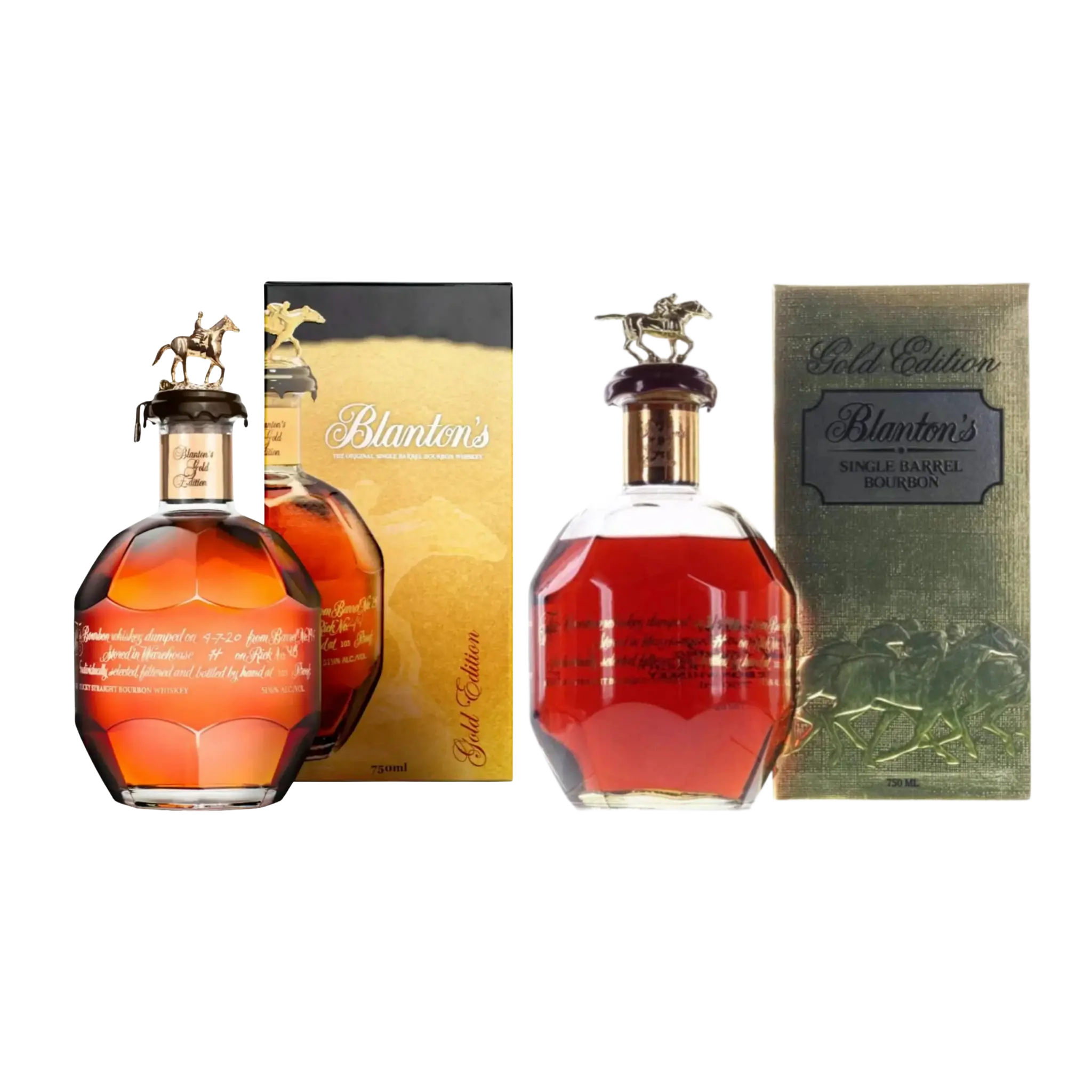 Blanton's Gold Edition & Takara Gold Bourbon Bundle 2 x 750ml