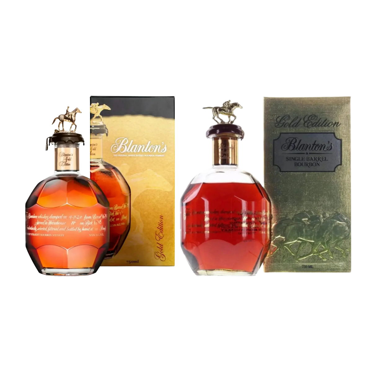 Blanton's Gold Edition & Takara Gold Bourbon Bundle 2 x 750ml - Liquor On Broadway