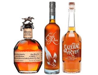 Blanton's Original Single Barrel Bourbon & Eagle Rare Bourbon & Sazerac Rye Whiskey Bundle - Liquor On Broadway