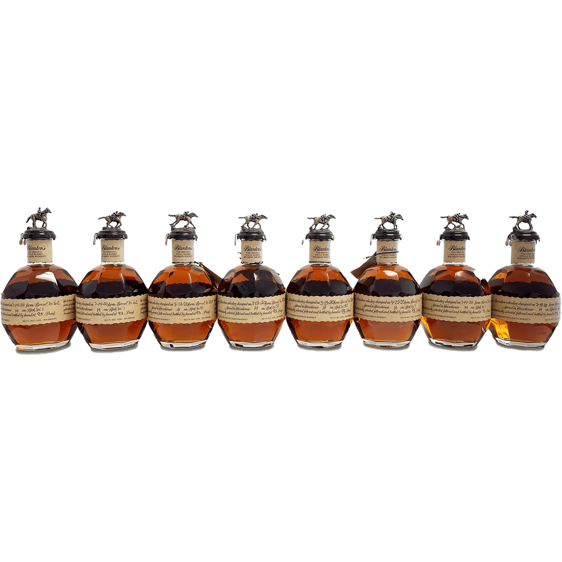 Blantons Single Barrel Complete Set B - S Bundle Set - Liquor On Broadway