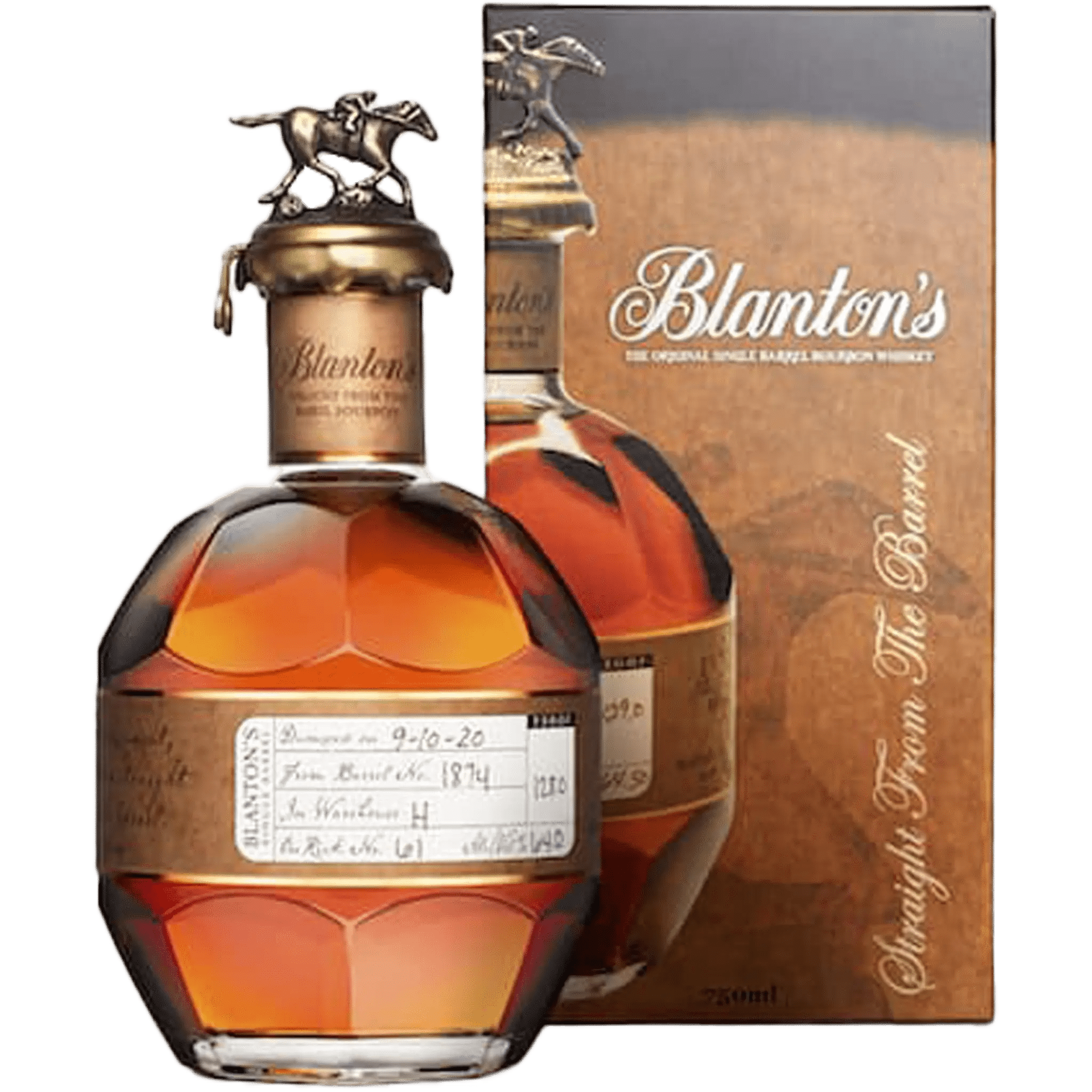 Blanton's Straight From The Barrel Bourbon Whiskey 750ml – Liquor Blanton's Straight From The Barrel Bourbon Whiskey 750ml – Liquor