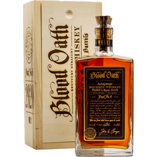 Blood Oath Pact No 6 Bourbon Whiskey 750ml - Liquor On Broadway