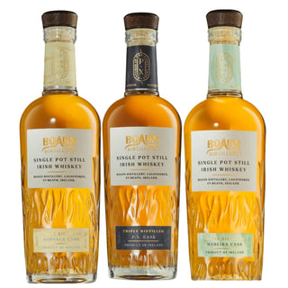 Boann Single Pot Still Irish Whiskey Cask Finish Bundle 3 x 700ml - Liquor On Broadway