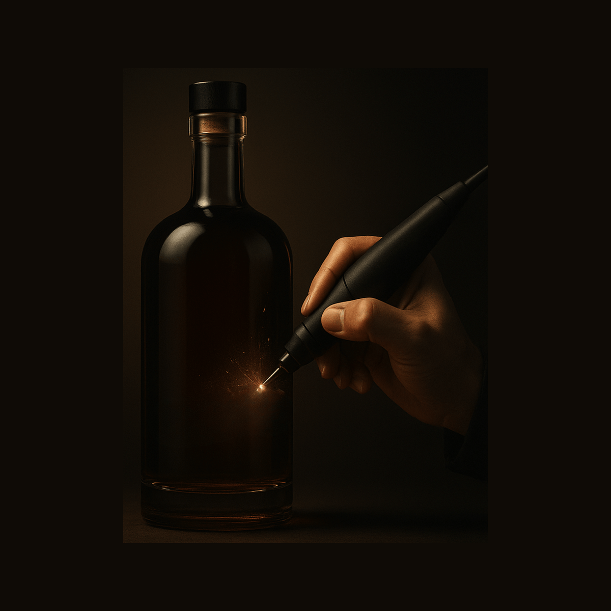 Bottle Engraving - Liquor On Broadway