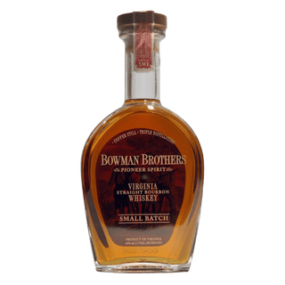 Bowman Brothers Pioneer Spirit Small Batch Virginia Straight Bourbon Whiskey 750ml - Liquor On Broadway