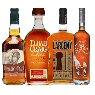 Buffalo Trace, Eagle Rare, Larceny & Elijah Craig (4 Bottle Set) - Liquor On Broadway