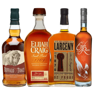 Buffalo Trace Elijah Craig Larceny Eagle Rare Bourbon Bundle 4 x 750ml - Liquor On Broadway