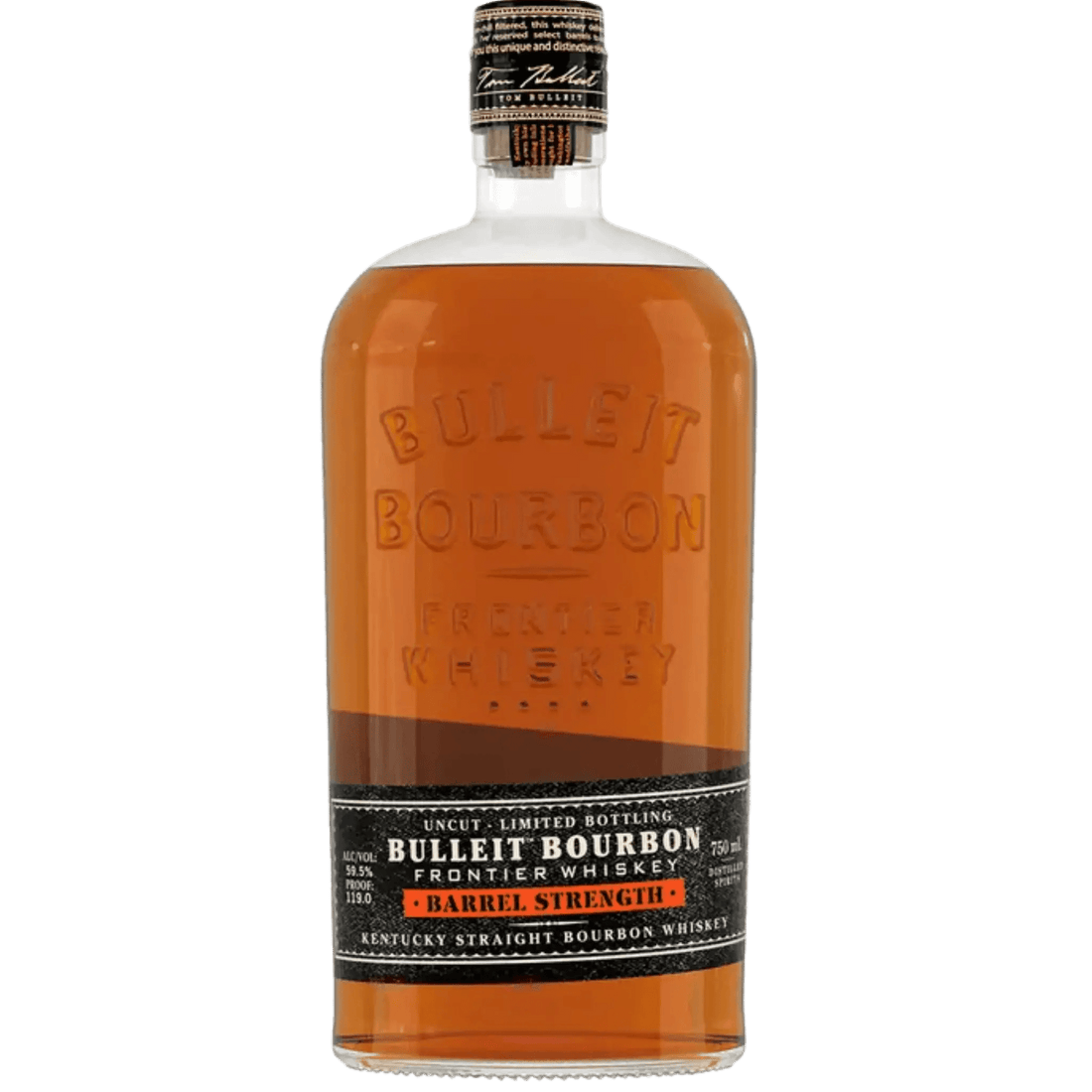 Bulleit Bourbon Barrel Strength Frontier Whiskey Batch 4 - Liquor On Broadway