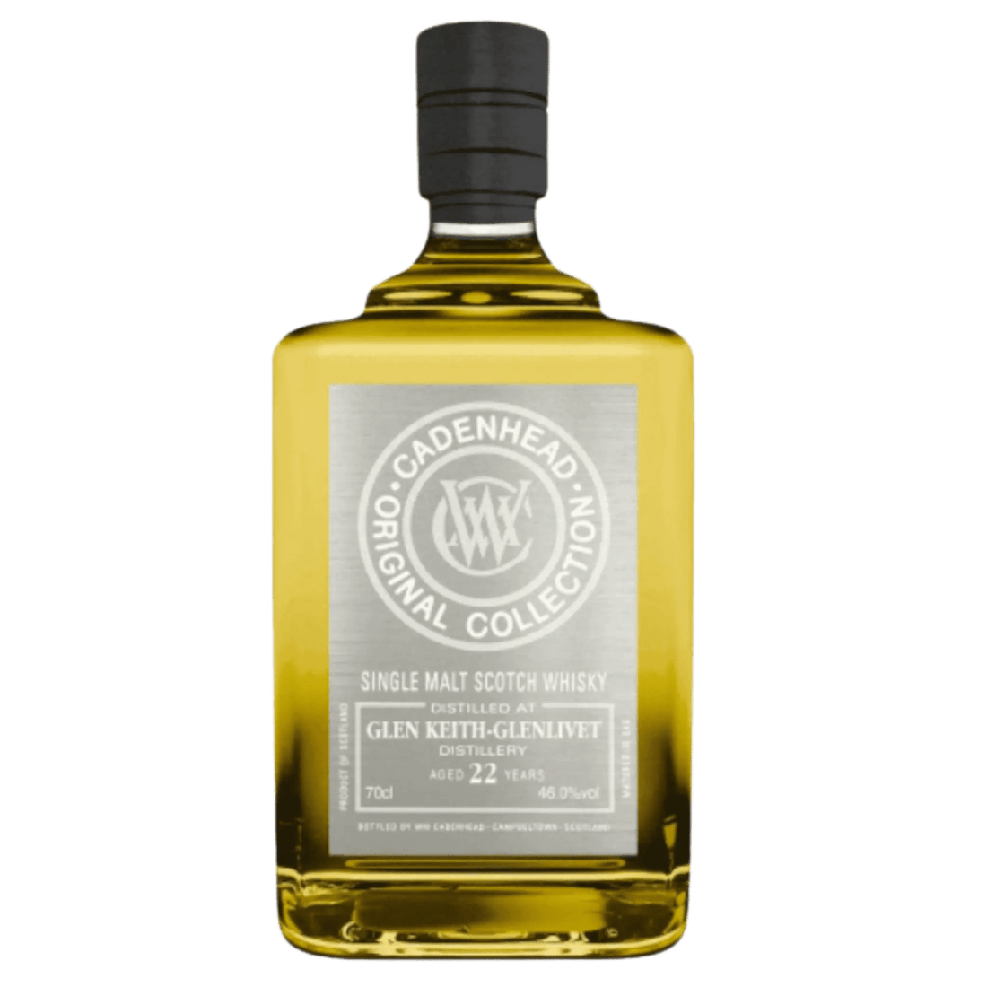 Cadenhead Original Collection Glen Keith Glenlivet 22 Year Single Malt Scotch Whisky 750ml - Liquor On Broadway