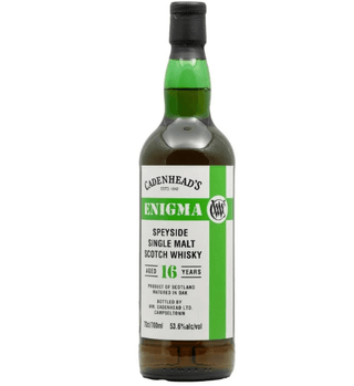 Cadenhead’s Enigma Speyside 16 Year Old Single Malt Scotch Whisky - Liquor On Broadway