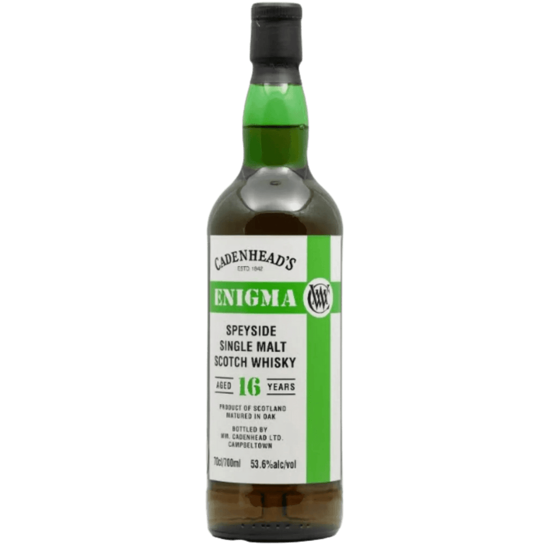 Cadenhead's Enigma Speyside 16 Year Single Malt Scotch Whisky 700ml - Liquor On Broadway