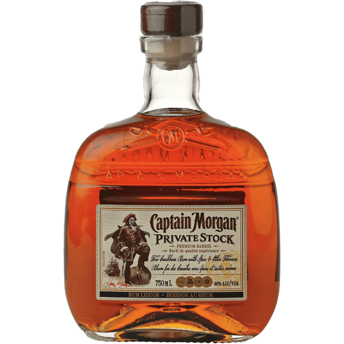 Captain Morgan Private Stock Rum 750ml - Liquor On Broadway