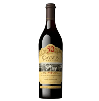Caymus 50th Anniversary Napa Valley Cabernet Sauvignon 2022 750 ML - Liquor On Broadway