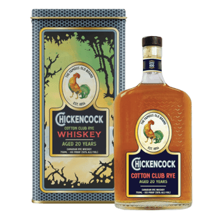 Chicken Cock Cotton Club Rye 20 Year Canadian Rye Whiskey 750ml - Liquor On Broadway
