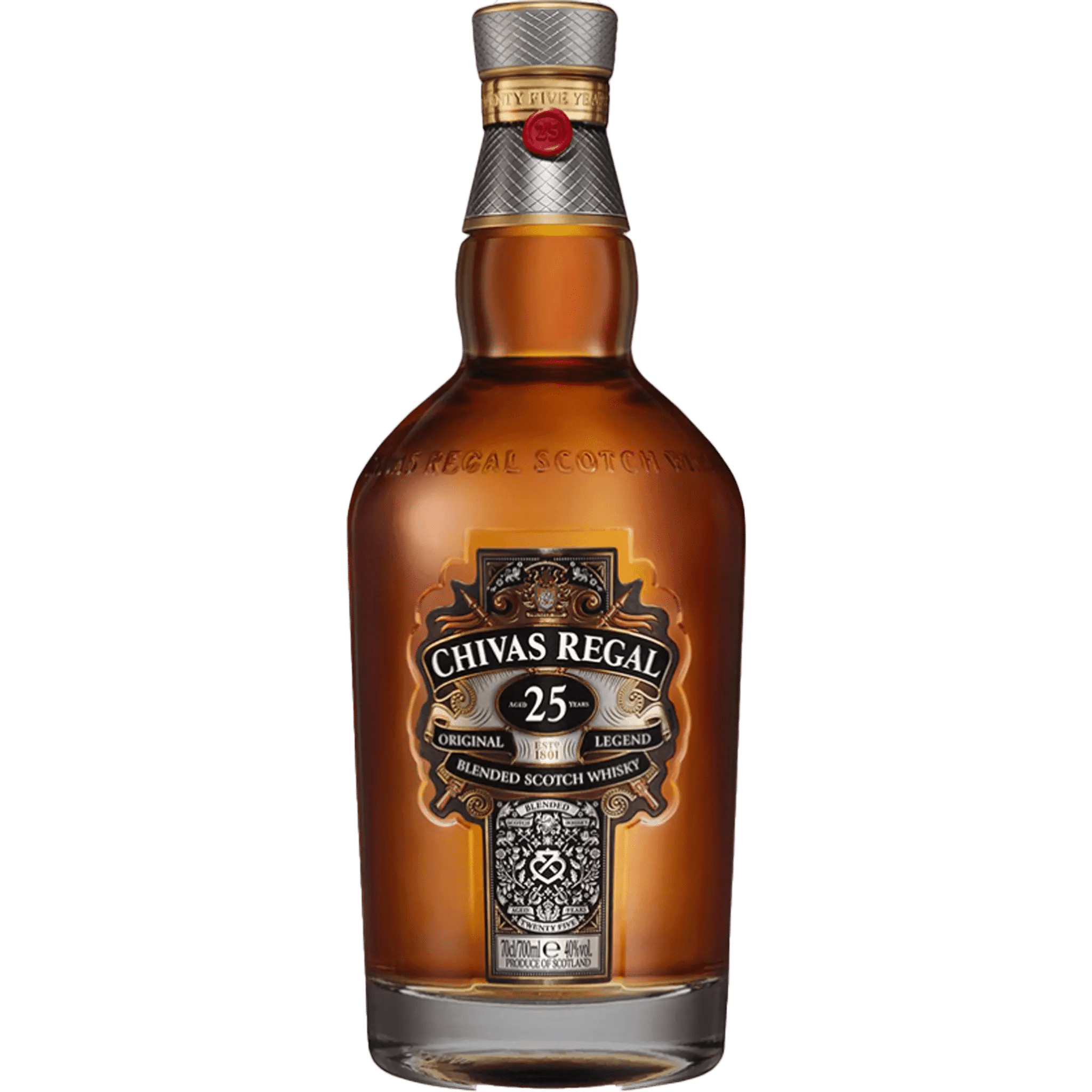 Chivas Regal 25 Year Blended Scotch Whisky 750ml – Liquor On Broadway