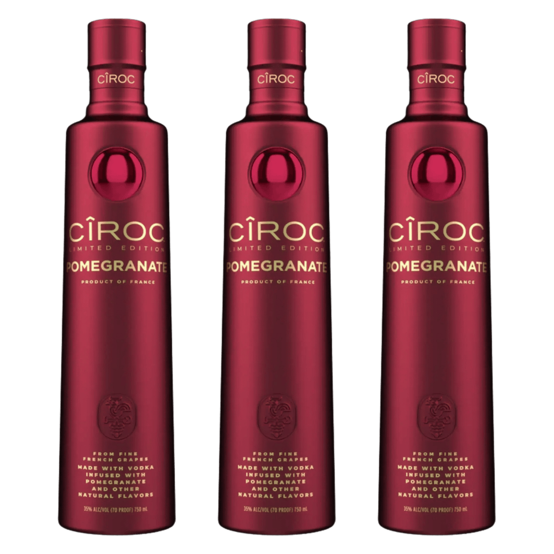 Ciroc Pomegranate Vodka 750ml - Liquor On Broadway