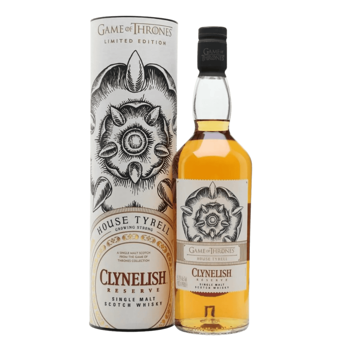 Clynelish Reserve Game of Thrones House Tyrell Single Malt Scotch Whisky 750ml - Liquor On Broadway
