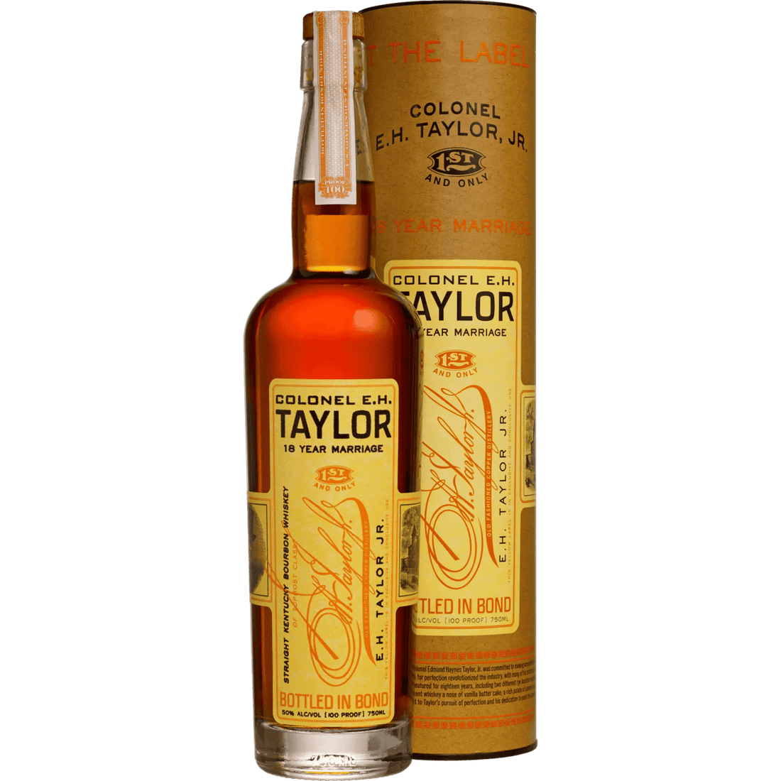 Colonel E.H. Taylor Jr. 18 Year Marriage Bottled in Bond Bourbon - Liquor On Broadway