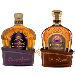 Crown Royal Chocolate & Crown Royal Blackberry 750ml Bundle - Liquor On Broadway