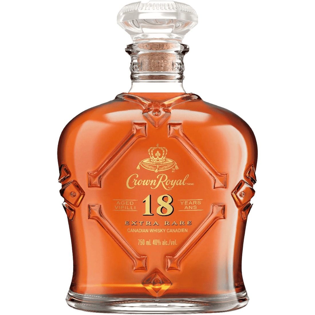 Crown Royal Extra Rare 18 Year Old Canadian Whisky 750ml - Liquor On Broadway