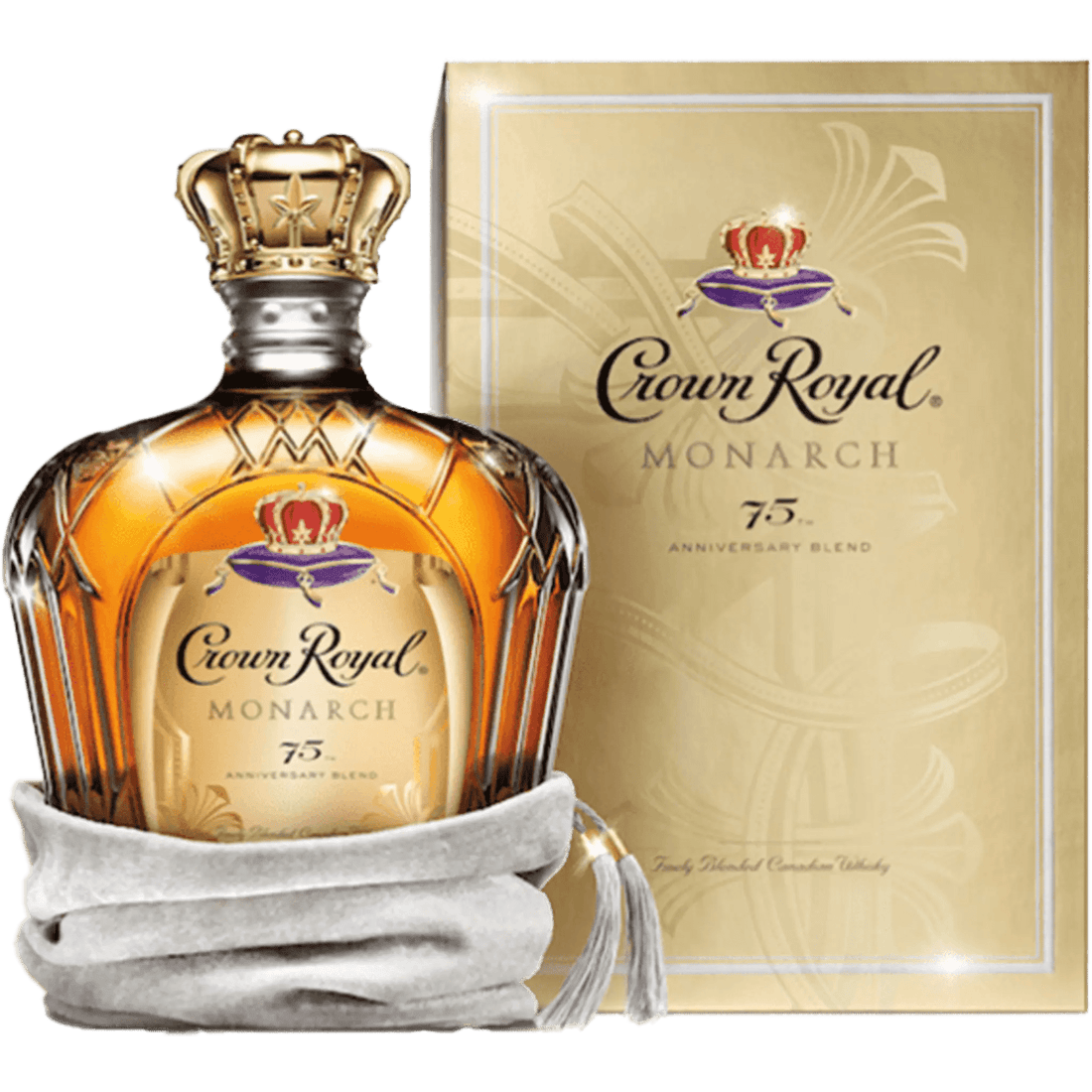 Crown Royal Monarch 75th Anniversary Blend Canadian Whisky 750ml - Liquor On Broadway