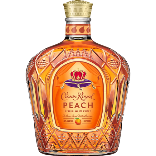 Crown Royal Peach Flavored Whisky 750ml - Liquor On Broadway