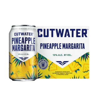 Cutwater Pineapple Margarita 4 Pack 12oz Cans - Liquor On Broadway