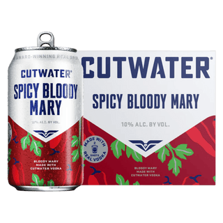 Cutwater Spicy Bloody Mary 4 Pack 12oz Cans - Liquor On Broadway