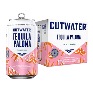 Cutwater Tequila Paloma 4 Pack 12oz Cans - Liquor On Broadway