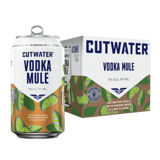Cutwater Vodka Mule 4 Pack 12oz Cans - Liquor On Broadway
