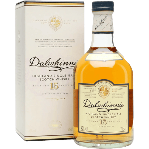 Dalwhinnie 15 Year Highland Single Malt Scotch Whisky 750ml - Liquor On Broadway