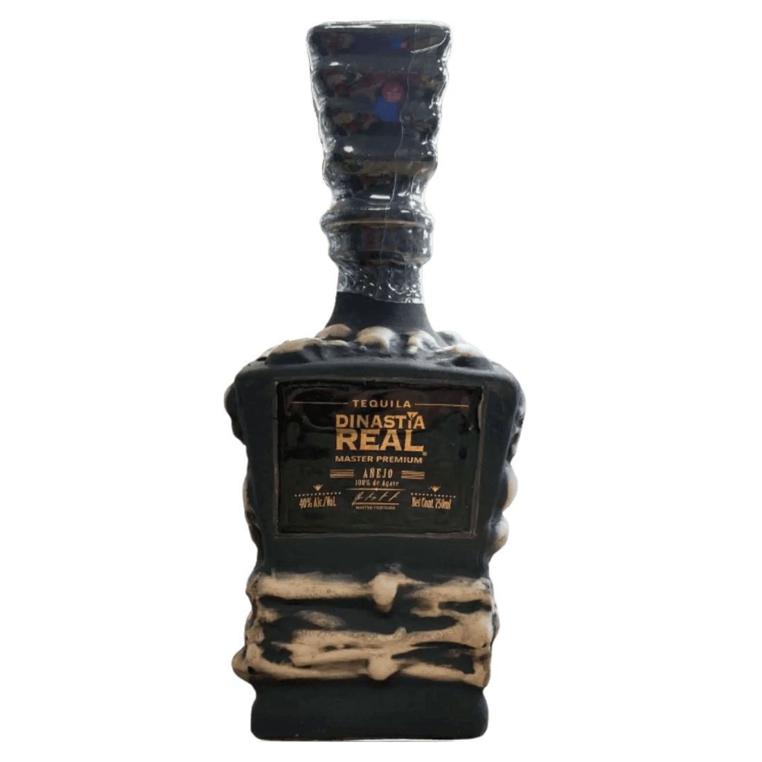 Dinastia Real Tequila Anejo Ceramic Craneo - Liquor On Broadway