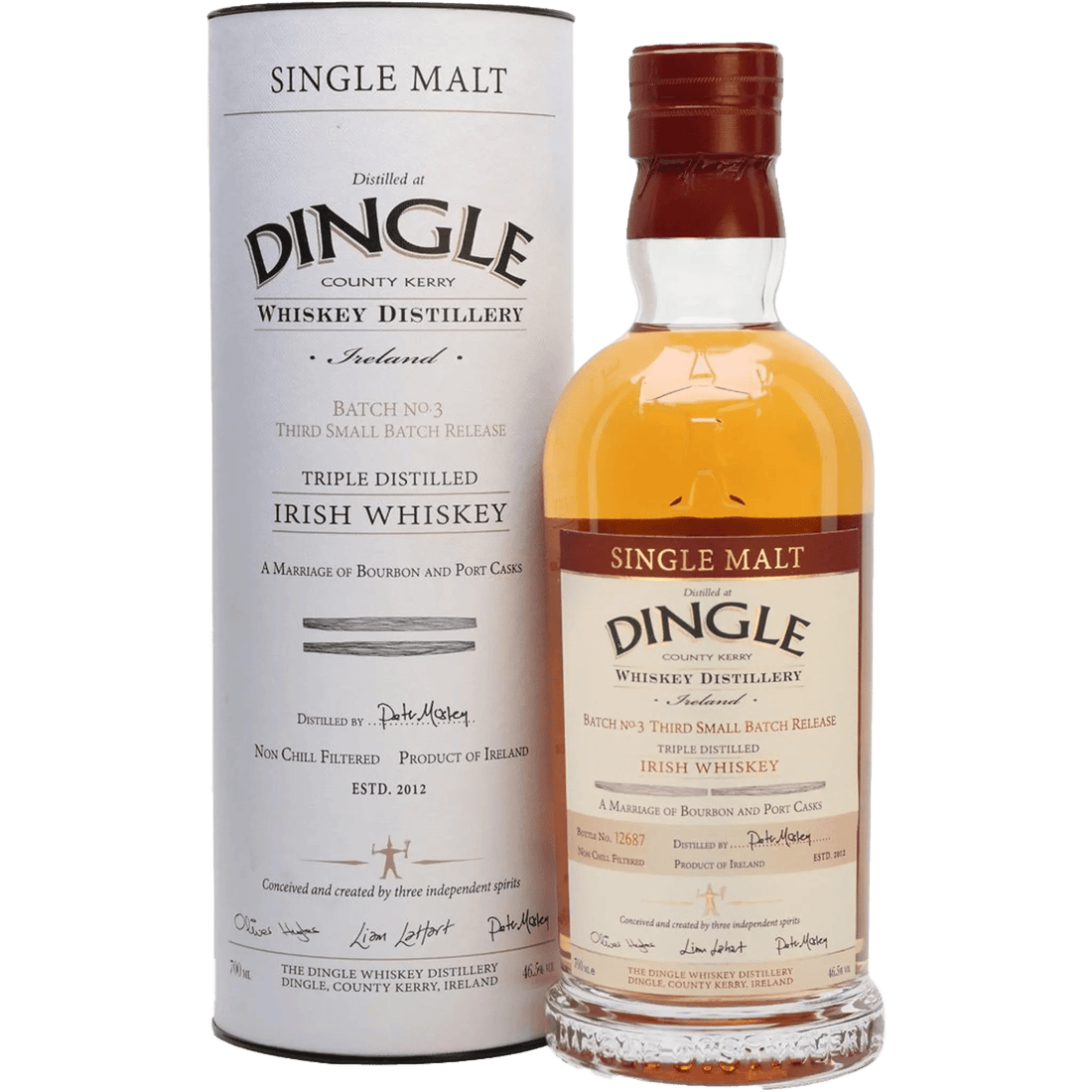 Dingle Single Malt Irish Whiskey Batch No 3 750ml - Liquor On Broadway