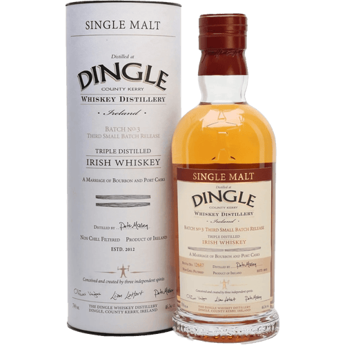 Dingle Single Malt Irish Whiskey Batch No 3 750ml - Liquor On Broadway