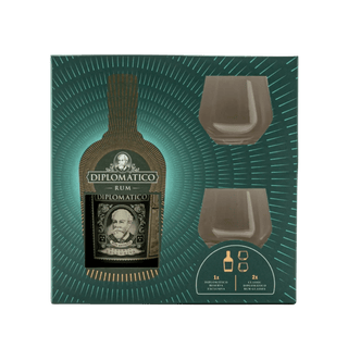 Diplomático Reserva Exclusiva Rum Gift Set 750ml - Liquor On Broadway