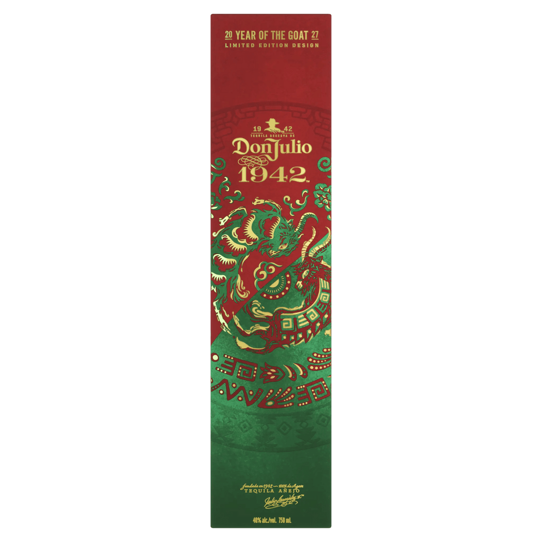 Don Julio 1942 Anejo Year of the Goat 2027 Limited Edition Tequila 750ml - Liquor On Broadway