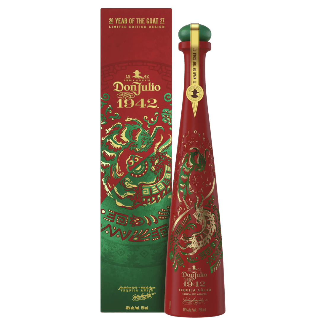 Don Julio 1942 Anejo Year of the Goat 2027 Limited Edition Tequila 750ml - Liquor On Broadway