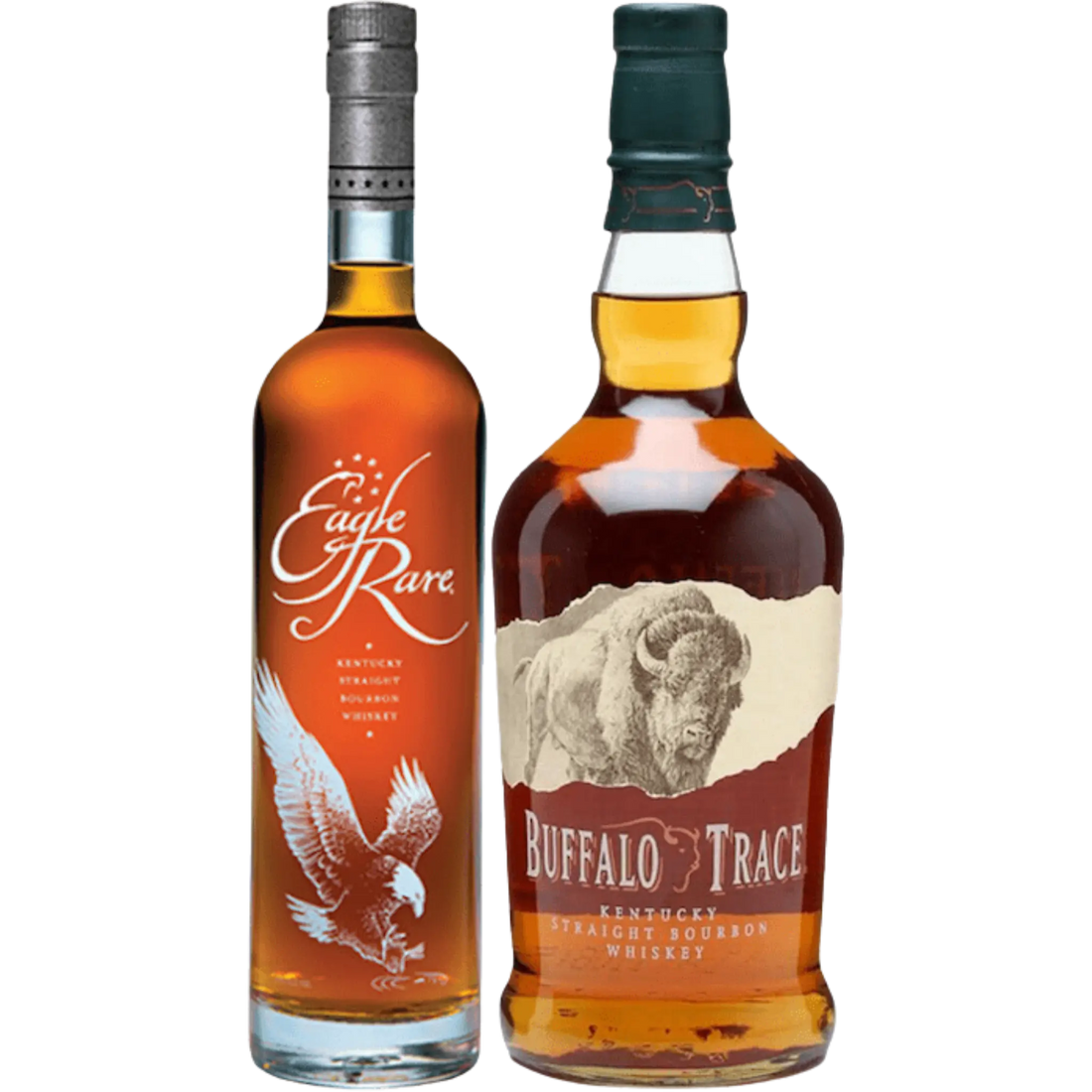 Eagle Rare 10 Year Bourbon and Buffalo Trace Bourbon Bundle 750ml - Liquor On Broadway