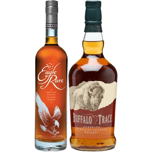Eagle Rare 10 Year Bourbon and Buffalo Trace Bourbon Bundle 750ml - Liquor On Broadway