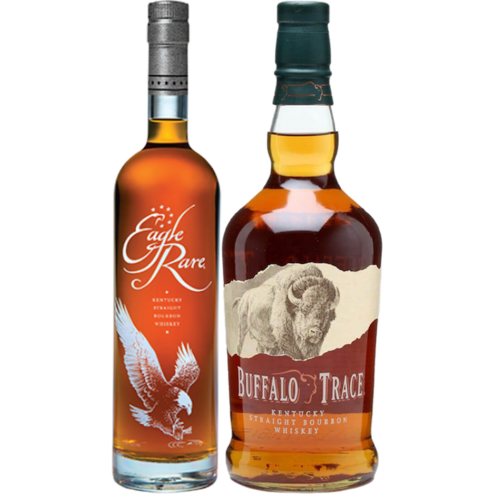 Eagle Rare 10 Year Bourbon & Buffalo Trace Bourbon